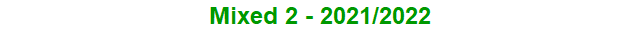 Mixed 2 - 2021/2022